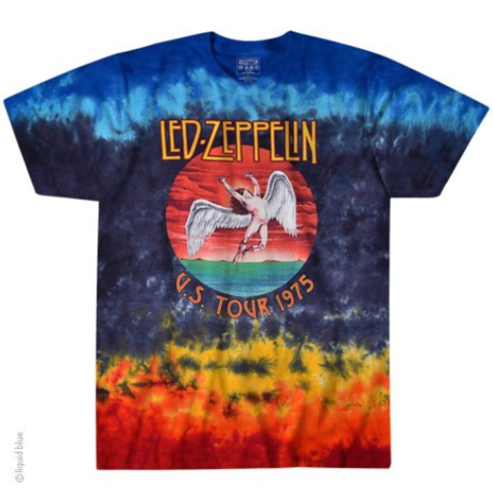 Led Zeppelin 1975 Concert Tour Tshirt